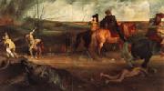 Edgar Degas Scene of War in the Middle Ages USA oil painting artist
